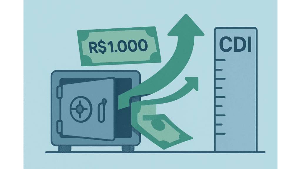 Coloquei R$ 1.000 no CDI: quanto ganho em 1 ano?
