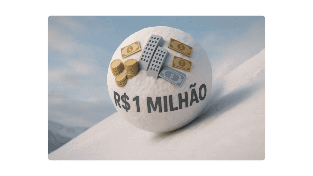 É possível chegar a R$ 1 milhão investindo pouco? Sim, mas só no longo prazo