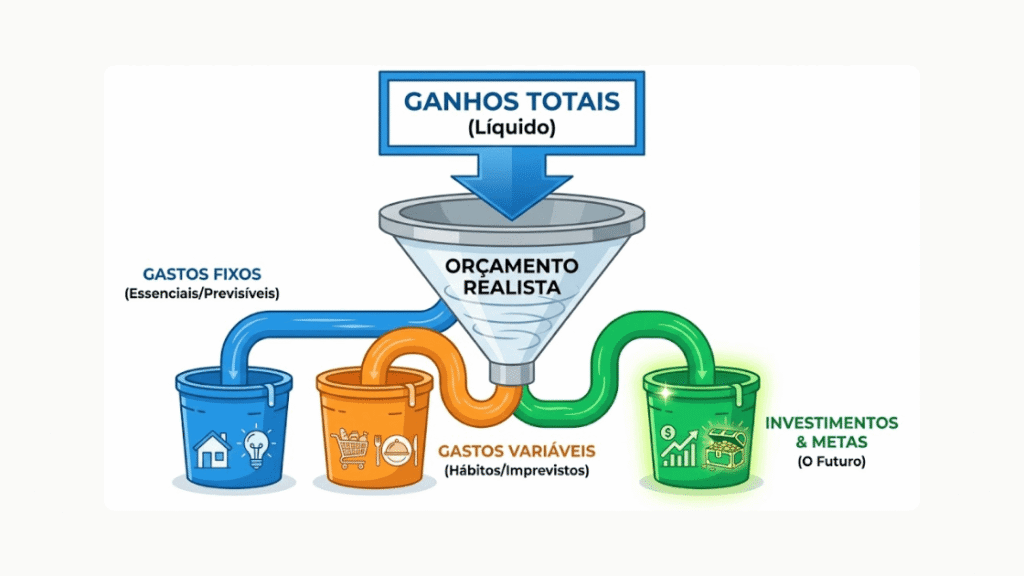 Educação financeira para adultos: gastos e ganhos