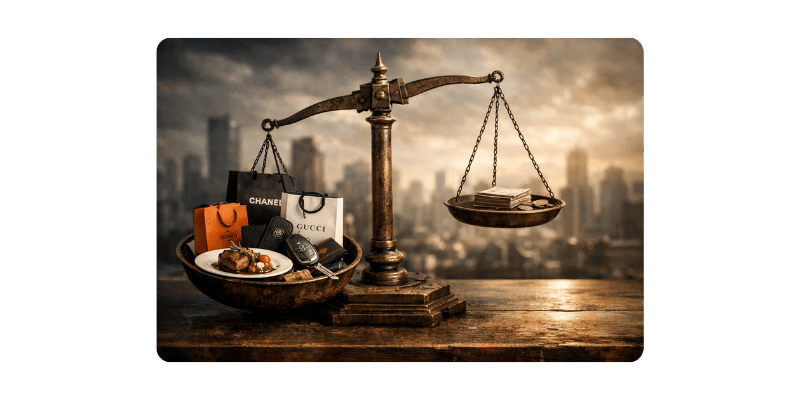 Como alinhar o padrão de vida com a renda real